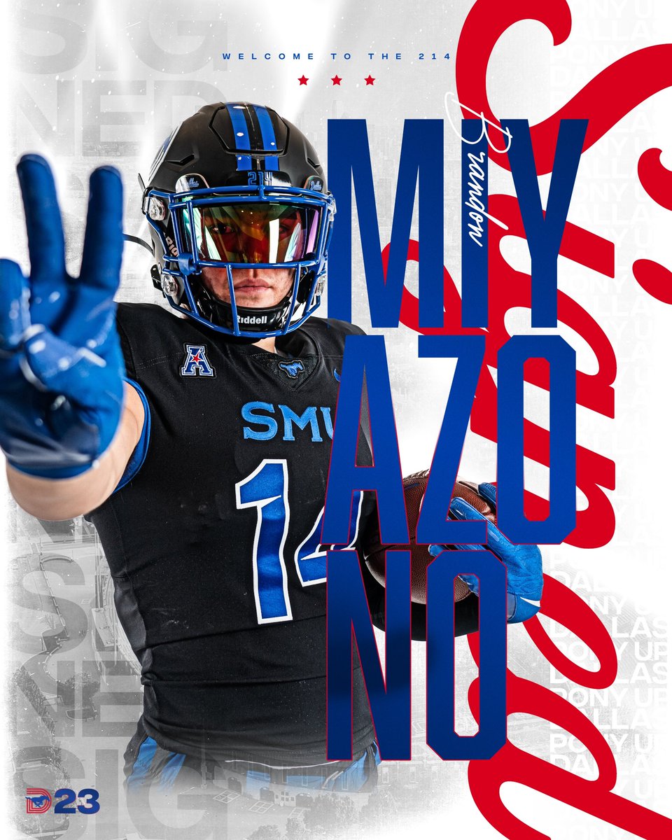 Anotha one stayin’ home ✌️ @BDMiyazono is officially a Mustang! #PonyUpDallas | #TripleD23