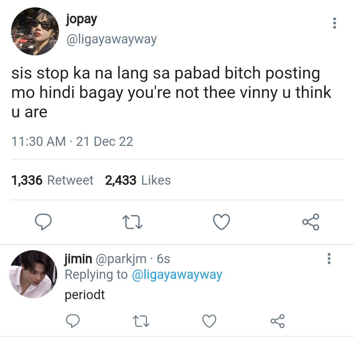Filo #Taekookau Where In..

Vinny ( Kth ) And Cion ( Jjk ) Are Always Coming At Each Other'S Neck. 1260