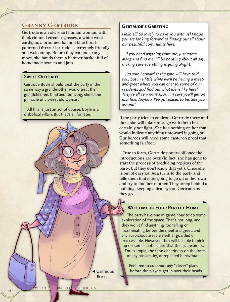 AdvWithPride's tweet image. Fight against a cult of evil hipsters as you escort the local celebrity to the glimmering city of Tinselton, through the Forest of Immediate Demise... 

This adventure includes three subclasses, four adventurers, encounters, and more!
#DnD #5E 
thepocketworkshop.co.uk/product/advent…