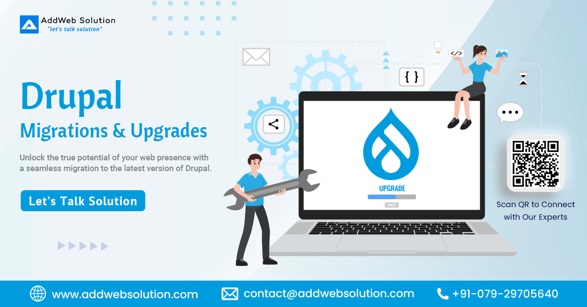 AddWebSolution's tweet image. Dealing with outdated Drupal versions? Looking for Drupal migration experts? Our Drupal experts help brands reach the next level of Drupal, creating engaging &amp;amp; customer-centric digital experiences that deliver tangible business results. 

#letstalksolution addwebsolution.com/drupal-develop…