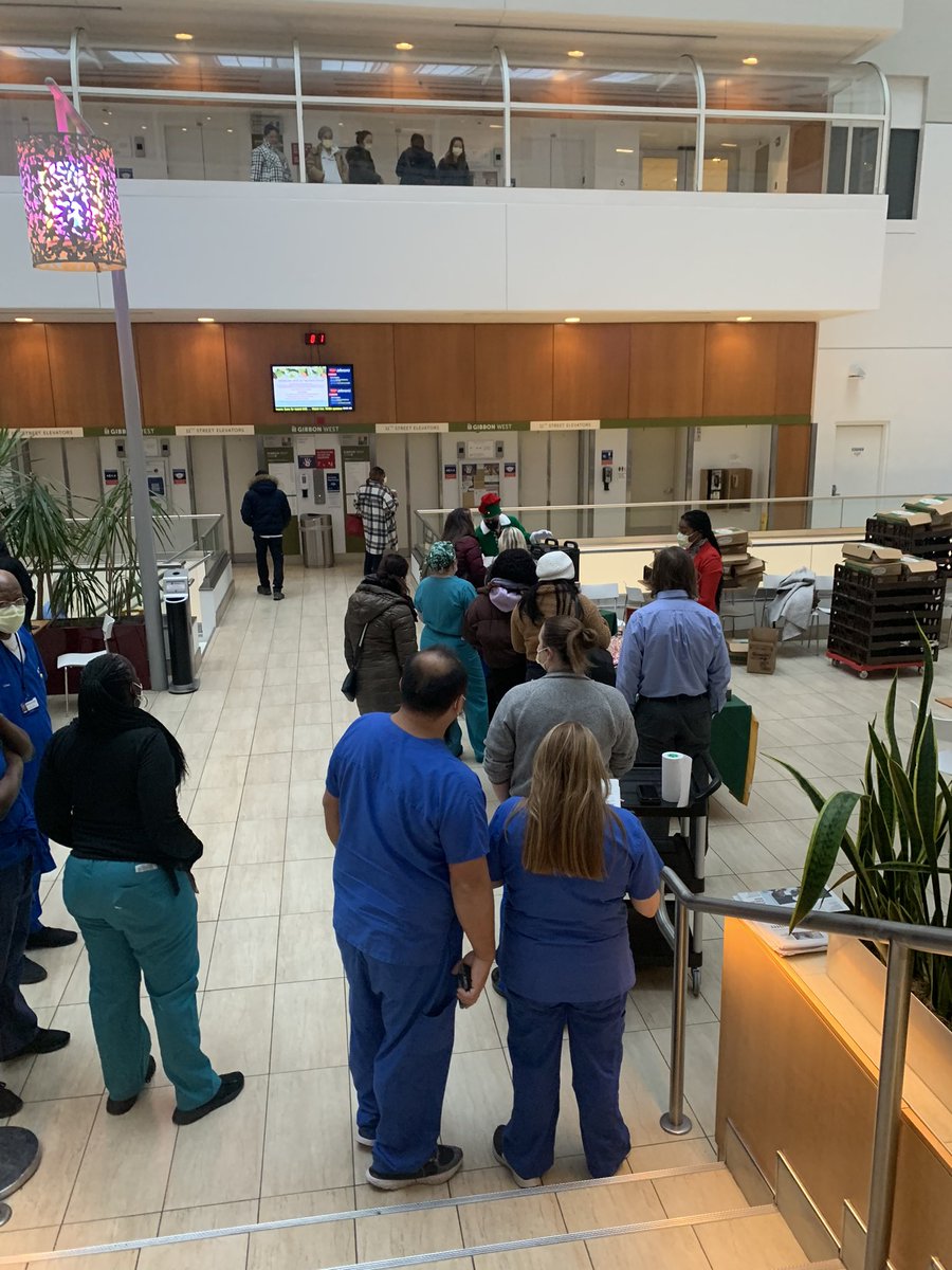 Rich Webster (@richwebster215) on Twitter photo Busy morning at <a href="/TJUHospital/">Jefferson Health</a> serving hot chocolate and gingerbread cookies! #HappyHolidays2022 Busy morning at <a href="/TJUHospital/">Jefferson Health</a> serving hot chocolate and gingerbread cookies! #HappyHolidays2022