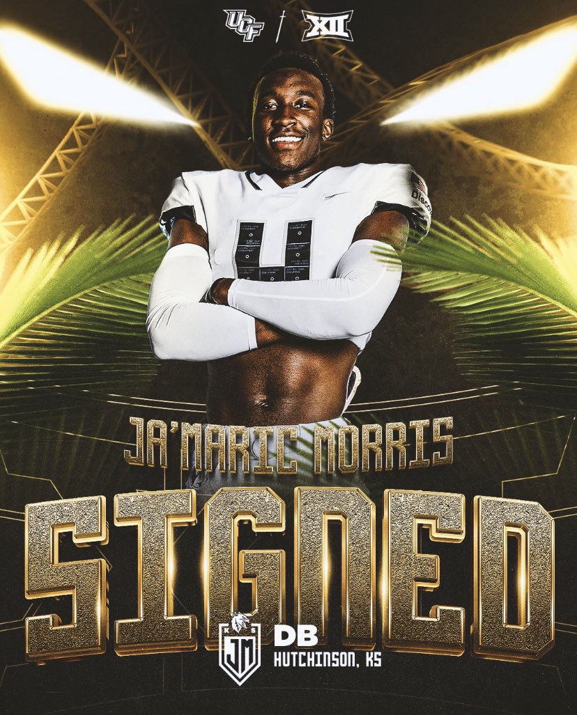 This one is BIG for #UCF & the #BOUNCEHOU23 class⚔️

6’2 CB Ja’Maric Morris (@Jamaricmorris6) is the 12th ranked JUCO player in the country and 3rd ranked JUCO CB!

Could come in and make an immediate impact for the #Knights!