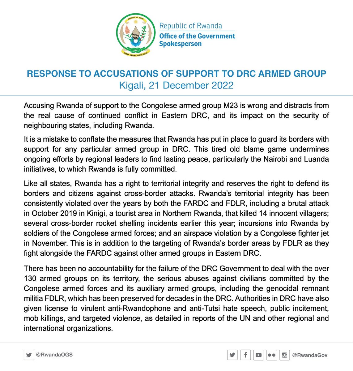 Rwanda Government Communications tweet media