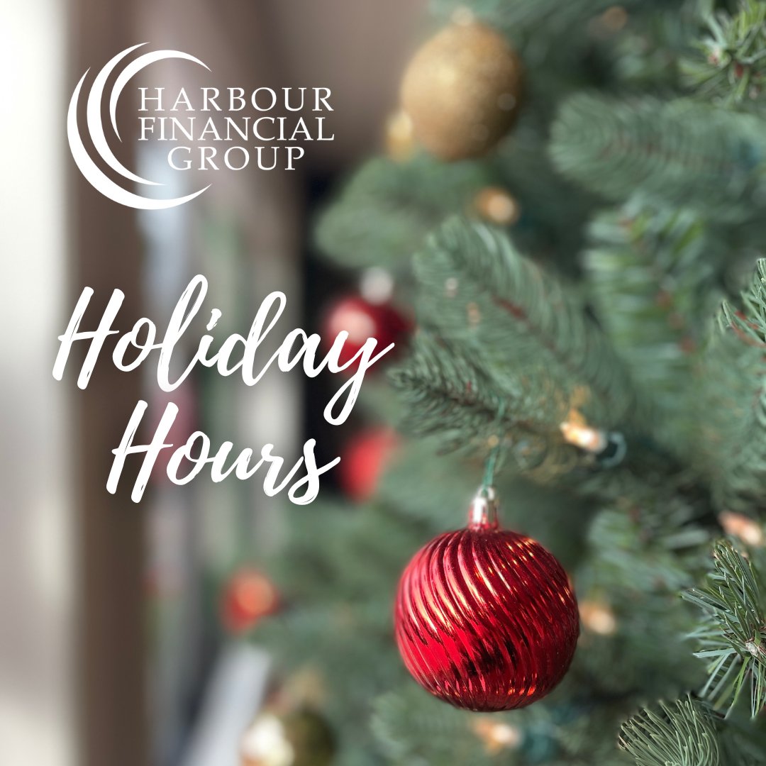 Geoff_Wareham's tweet image. 🎄 Holiday Office Hours 🎄

Harbour Financial Group's office will close at noon on December 23 and re-opening with regular business hours on January 3. I'll be checking my email and voicemail regularly if there is an emergency.

Happy Holidays!

#cornerbrook #financialplanning