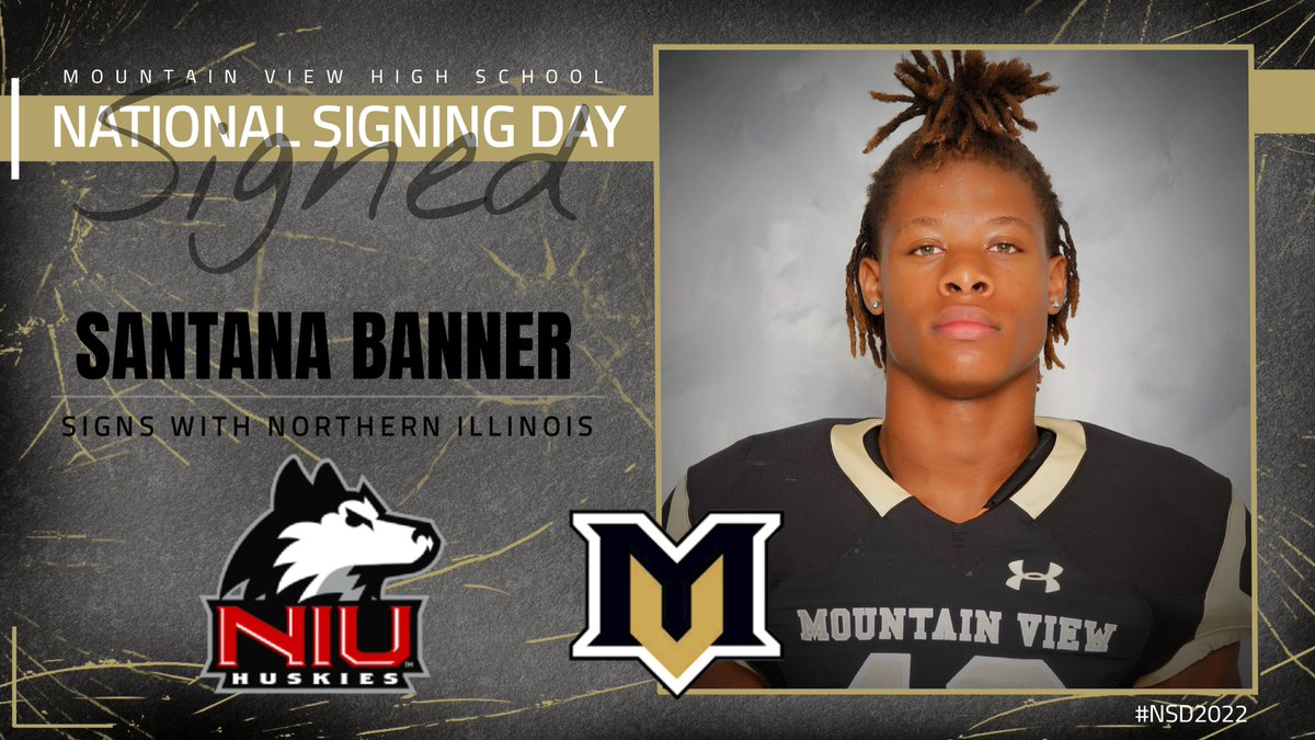 MVFootballBears's tweet photo. Congrats to Santana Banner @BeansBanner13 on his signing to Northern Illinois this morning! @NIU_Football
#NSD2022 #ATTACK22 https://t.co/xZIJxXXN1W