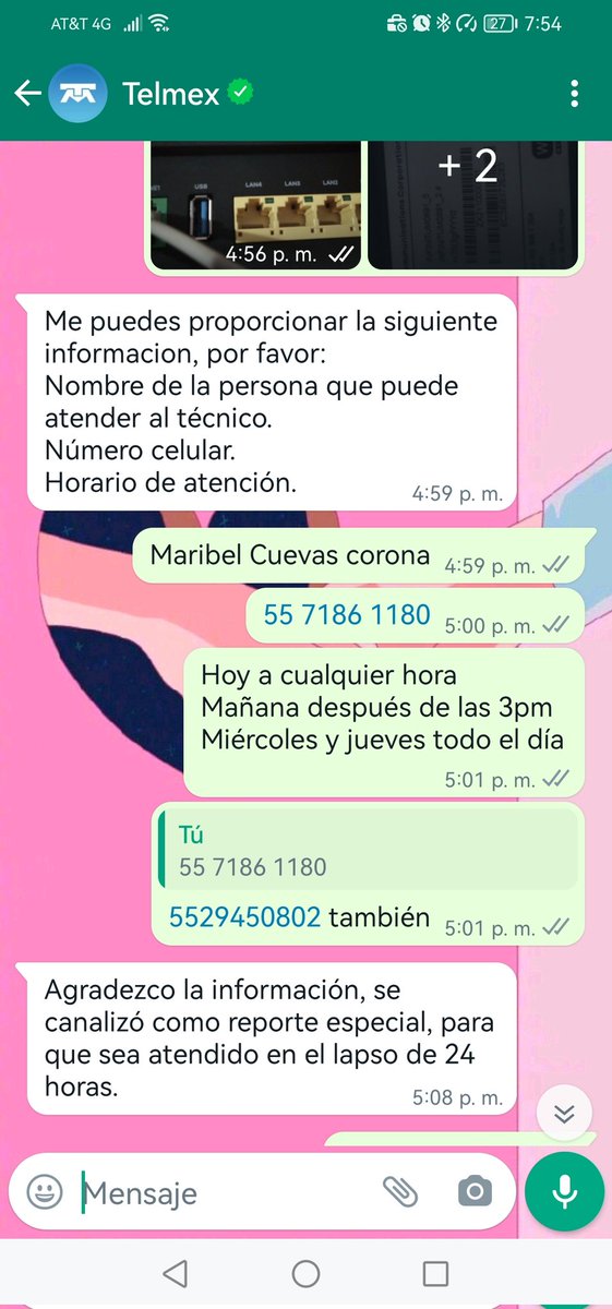 MaryRozz_'s tweet photo. @Profeco @Telmex @TELMEXSoluciona https://t.co/CrTlCFDHzH