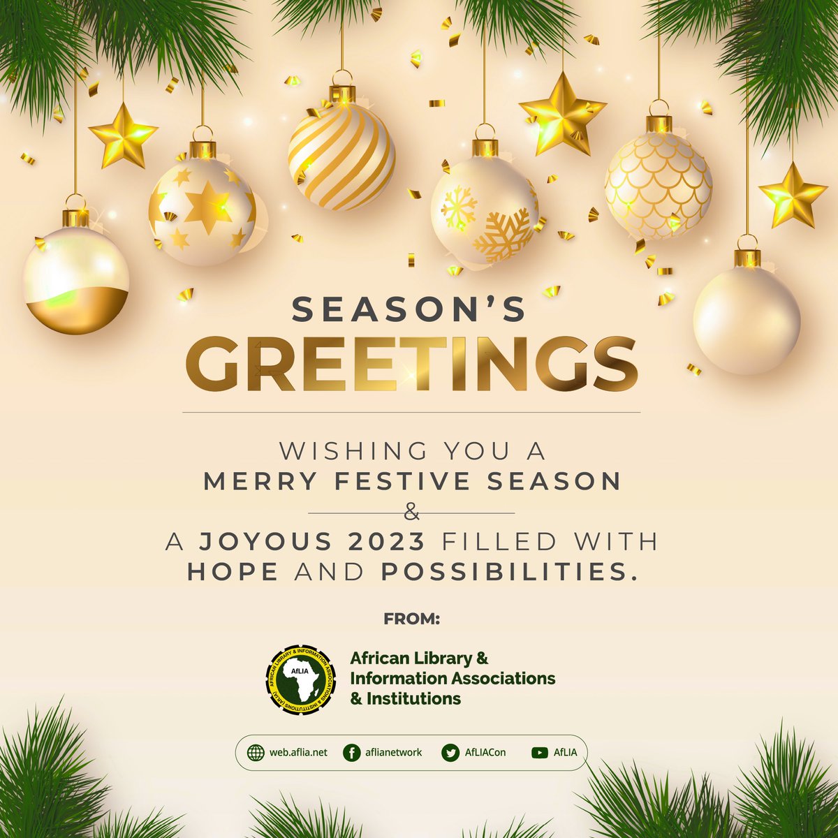 We cherish your membership, every second you have spent participating in our activities and the rich interactions and feedback you have shared with us. We cherish the strategic support you have provided to us! <a href="/AfLIACon/">AfLIA</a> wishes you a happy Holiday Season and prosperous New Year!