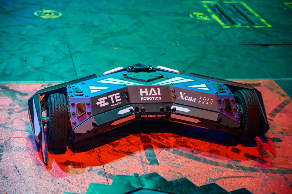 HaiRobotics's tweet image. Hai Robotics is excited to have a bot in the ring for the next season of #battlebots !
Watch the grand premier: January 5, 2023 on Discovery
50 teams, fierce designs, and fighting legends
Go team Valkyrie!
#hairobotics #robotics