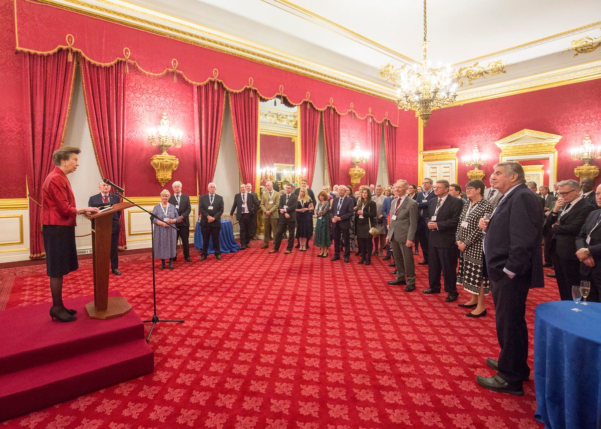 at_RIN's tweet photo. @royal_squadron @RGS_IBG @royalsociety Finally, we arrived at December 1st and were honoured to be invited to hold our 75th Anniversary Reception at St James's Palace, hosted by HRH The Princess Royal. Our President quite aptly described this event as the jewel in our 75th Anniversary crown. @RoyalFamily https://t.co/PmwOf1QbCm