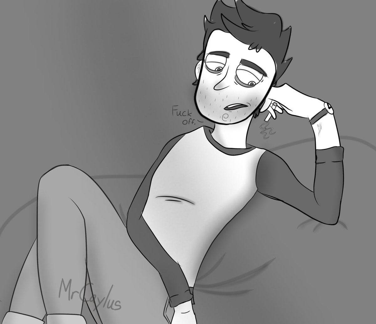 MrCaylus's tweet photo. Anddd drew this just a few hours ago. NICKY, MY BELOVED!!

I'm really bad at drawing so having been able to do this, it's amazing for me.

#helloneighbor #helloneighborart #nickyroth #art #ArtistOnTwitter https://t.co/Pc5F9Y4av2