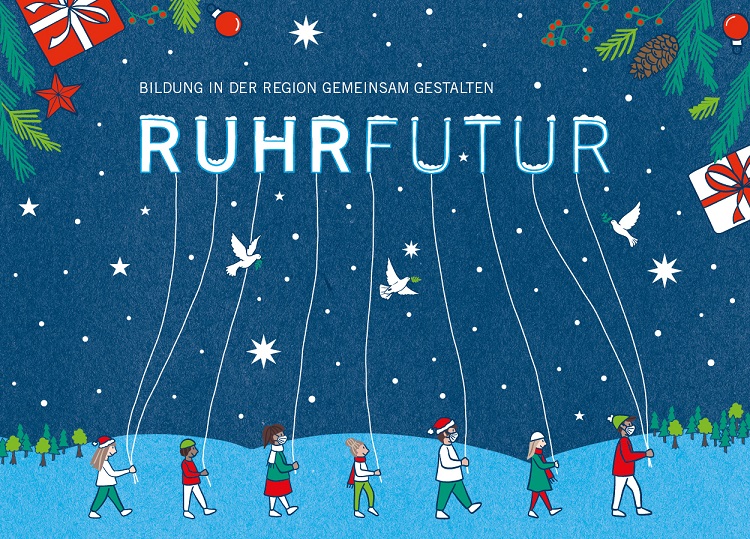 Das RuhrFutur-Team wünscht schöne Festtage, eine erholsame Zeit und einen guten Start ins neue Jahr!