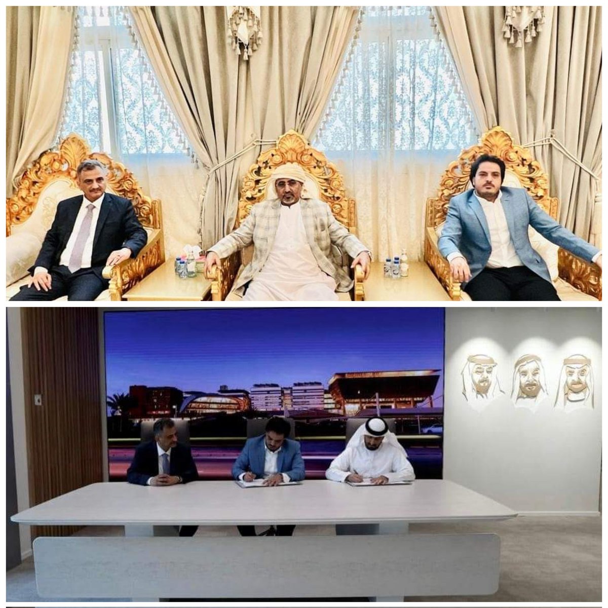 khalednakhbe's tweet photo. بمتابعة حثيثة من الرئيس القائد عيدروس قاسم الزبُيدي، العاصمة الاماراتية أبوظبي تشهد اليوم الأربعاء مراسيم توقيع اتفاقية إنشاء أكبر مشروع استراتيجي لتوليد الكهرباء بالطاقة النظيفة في بلادنا ،"لتزويد العاصمة عدن بمحطة طاقة شمسية بقدرة إجمالية 120 ميجا" -
 https://t.co/LLUkwtjS4n https://t.co/tMyo3OJBEE