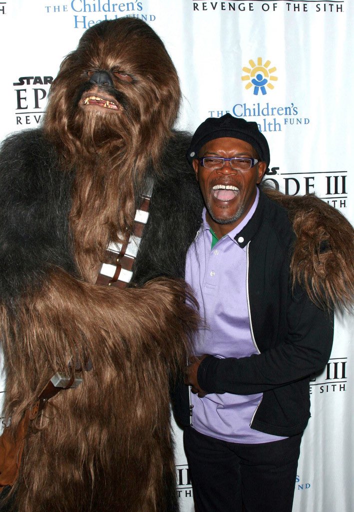 Happy birthday to Samuel L. Jackson ( May the Force be with you! 