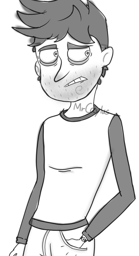 MrCaylus's tweet photo. Drew this late at night yesterday. Nicky Roth :)

#helloneighbor #helloneighborart #nickyroth #art #ArtistOnTwitter https://t.co/bWddpJJN19