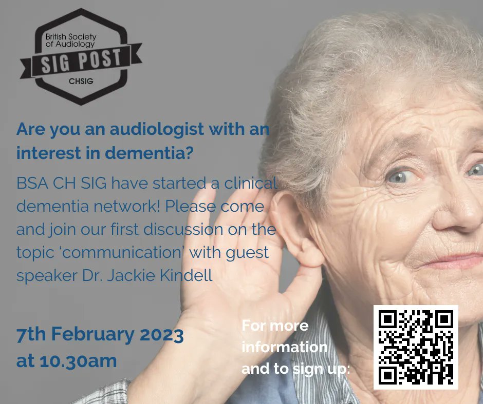 British Society of Audiology tweet media