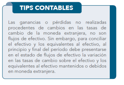 actualicese's tweet photo. 📣 #TipContable sobre la conciliación de las partidas del efectivo y sus equivalentes a causa de la fluctuación de las tasas de cambio en moneda extranjera.
✔️ Profundiza en este tema a través del: https://t.co/CYhrKk5a1t https://t.co/enS7w5lOgo