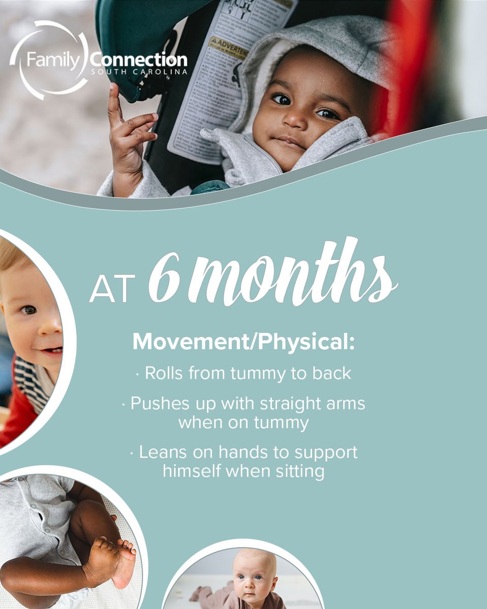 We can help with developmental screening and provide resources as your child begins their journey. Visit: familyconnectionsc.org/journey-begins/

Have questions about your child's development? Talk to your pediatrician or call our Family Information Center at 1-800-578-8750.