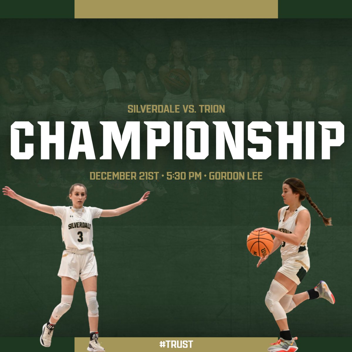 Come support your Seahawks as they compete in the Gordon Lee Christmas tournament championship this evening! #trust