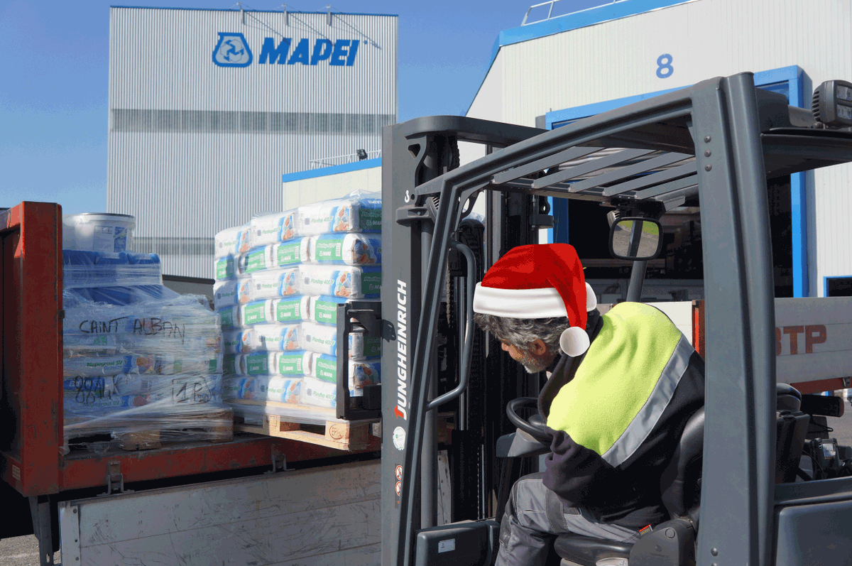 MAPEI France est ouvert pendant les fêtes de fin d’année ! Nos équipes de production, de logistique ainsi que notre service technique et nos services clients et export sont à vos côtés et vous accompagnent pour vos commandes et chantiers. Joyeuses fêtes à tous !🎄✨
#prochedevous