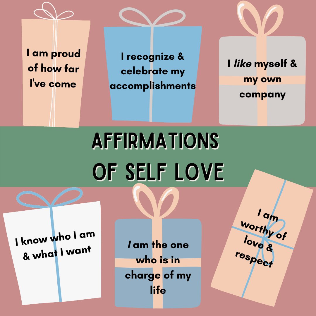 Time spent with family–especially during the holidays–can take a toll on our mental health and self-image. Save this post for when you’re having a tough day &amp; need a little love boost!

#holidaystress #familytime #boundaries #affirmations #selflove #addictioncenter
