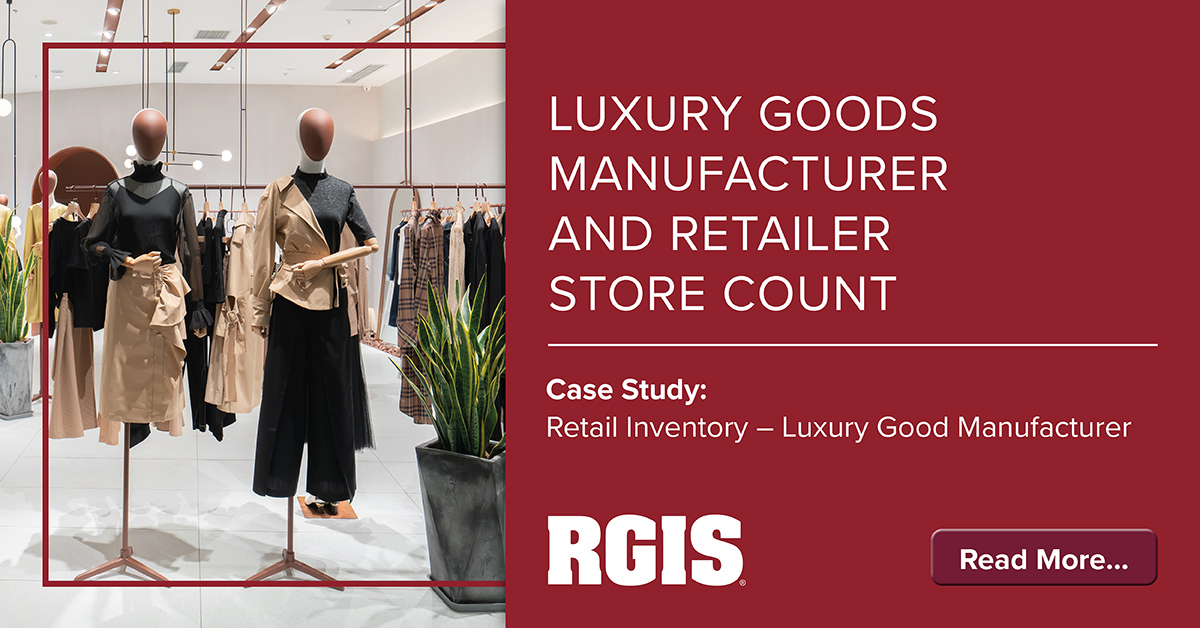 RGIS_UK: A luxury goods manufacturer needed a solution to complete an accurate inventory count of a store in Madrid.​ #storecount #inventoryaccuracy #rgisuk #rgis ow.ly/75Qh50Hakup