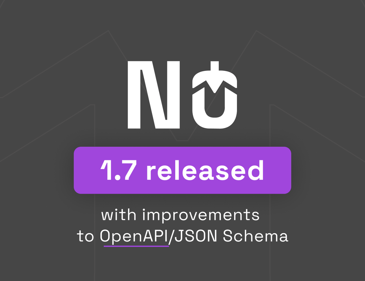 Nussknacker_io's tweet photo. Is your #BI data accessible through #OpenAPI-compliant services? 

👉Try taking advantage of it in your real-time decision scenarios 

→ 1.7 adds numerous improvements to OpenAPI / JSON Schema 
https://t.co/23nF0Z5Vw4 https://t.co/WLWhityOQl