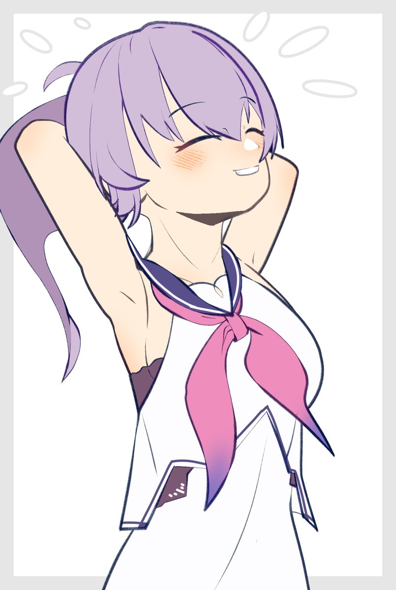 ジャベリン(アズールレーン) 「ジャベリン #アズレン版深夜の真剣お絵かき60分一本勝負 」|柏レのイラスト