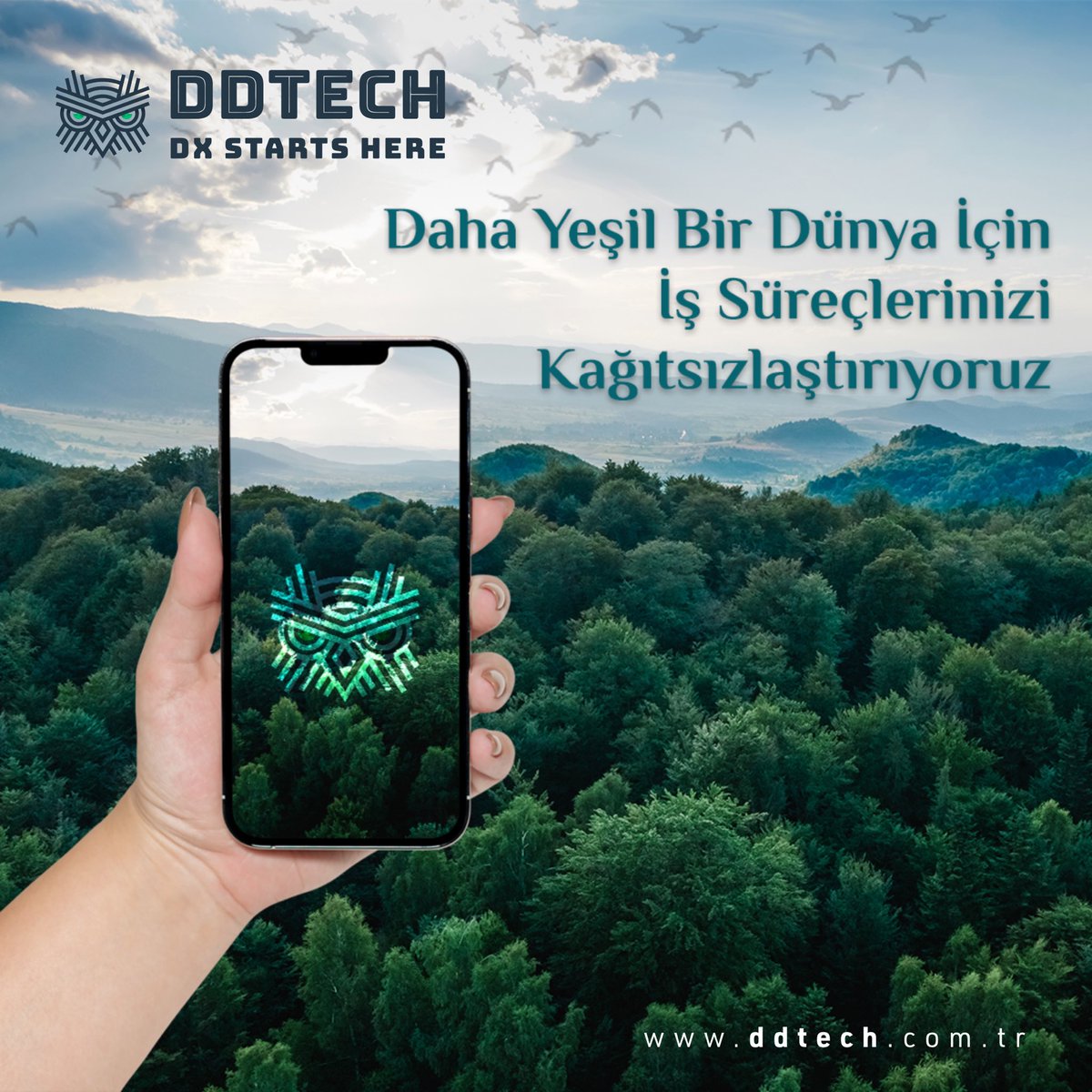 Dijital dönüşümün başladığı noktada, sürdürülebilir bir gelecek inşa ediyoruz. 🌿💚

Bu dönüşümün parçası olmak için bizimle ddtech.com.tr/iletisim.html üzerinden iletişime geçebilirsiniz. 🔗
_______
#DDTECH 
#DXSTARTSHERE
#Sürdürülebilirlik 
#DijitalDönüşüm
