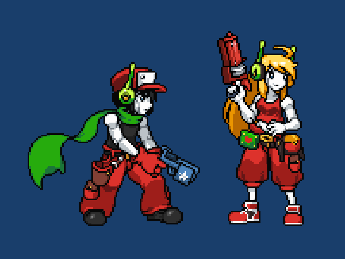 I nearly forgot about Cave Story's 18th anniversary. Time surely flies fast, huh? #洞窟物語