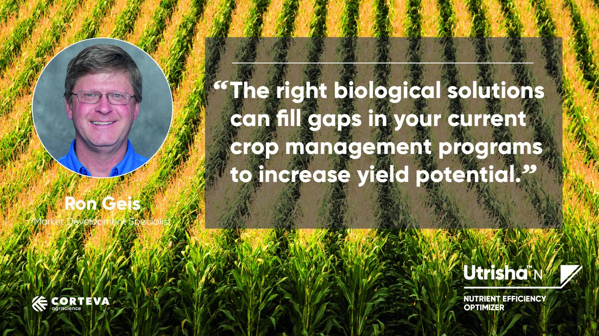 CortevaUS's tweet photo. If you’re planning for 2023, you’ll want to tune into this week’s Managing for Profit on @brownfield to get tips on boosting corn or soybean yield potential with a biological. https://t.co/hOb0CqcE65 https://t.co/FChOeWbYXt