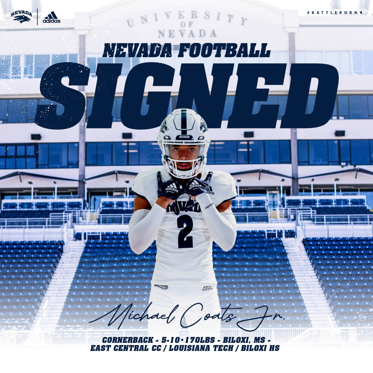 NevadaFootball's tweet image. 𝐒𝐢𝐠𝐧𝐞𝐝✒️

Welcome to the Pack, @Mike5oats 🐺

#BattleBorn  | #HomeIsNevada