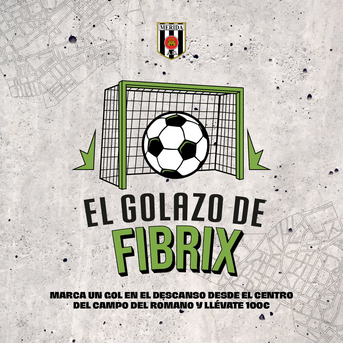Merida_AD's tweet image. SORTEO EXPRESS |

🥅 Quieres participar en 'El Golazo de @Fibrix_' del #MéridaAlavés de #CopaDelRey 

➡️ Sigue a @Merida_AD y a @Fibrix_ 

🔁 Haz Rt

👤 Menciona a un amigo/a

🎖️ Ganadores a las 16:30 horas