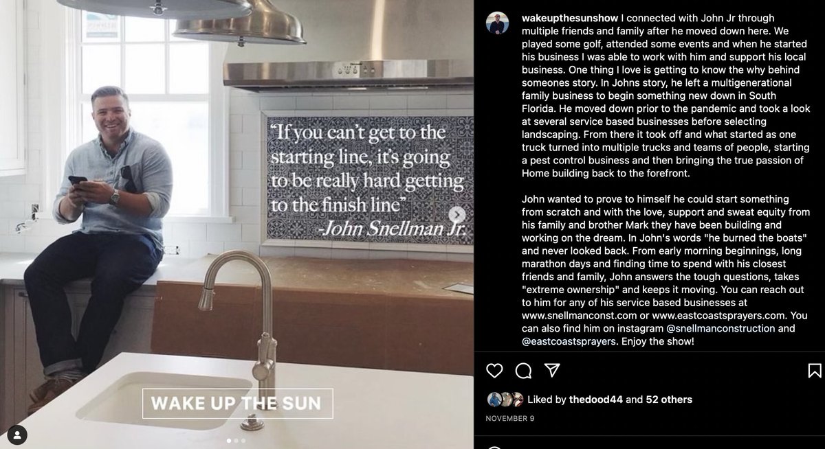 Hard work, sweat, &amp; love have kept us going and continue to help us thrive everyday. Our founder, John Snellman Jr, talks about how he started East Coast Sprayers &amp; his other companies. Have you listened to it?

podcasts.apple.com/us/podcast/joh…

#podcast #eastcoastsprayers #smallbusiness