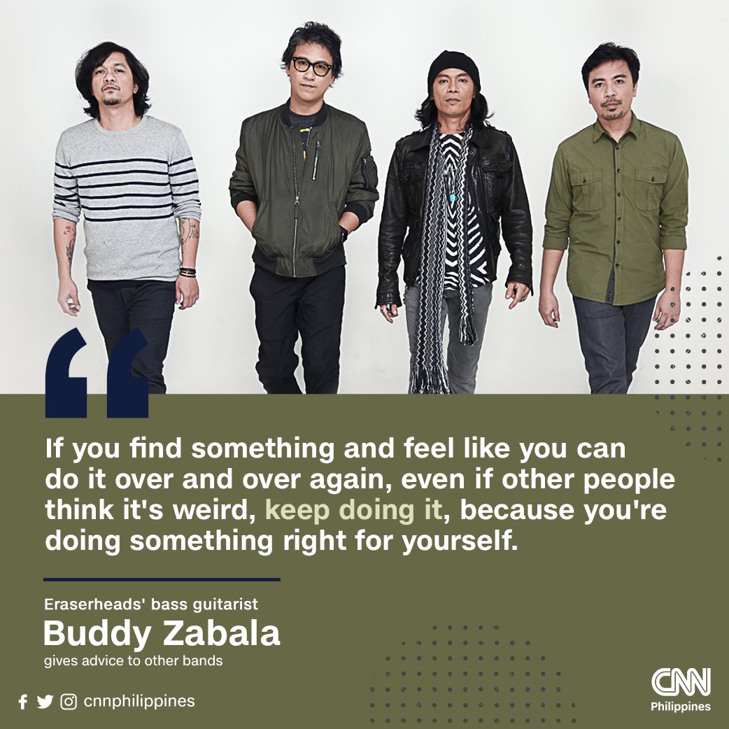 newswatchplusph's tweet photo. Gusto niyo bang sumama? 🎶 The Eraserheads are coming together on one stage tonight!

We sat down with the iconic group ahead of their reunion concert. They also gave advice to rising bands. Watch here: https://t.co/g3hIXYR7fN https://t.co/MB3fZwKIWr