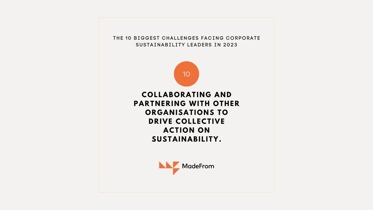 DomPotter's tweet image. Collaboration is key to achieving the climate scale outcomes we need. Here are some tried and tested principles for sustainability leaders to effectively collaborate and partner with other organisations to drive collective action: