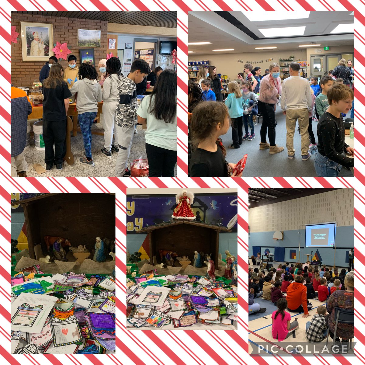 What a busy but exciting week it has been so far.  Coming together as a community to pray, raise money for charity and sing! #ocsbAdvent #ocsbBeCommunity ⁦<a href="/JohnPaulIIOCSB/">St. John Paul II School</a>⁩