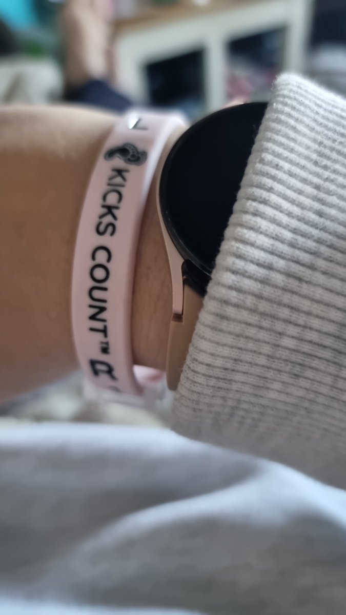 Thank you @KicksCount for my wristband. #Kickscount