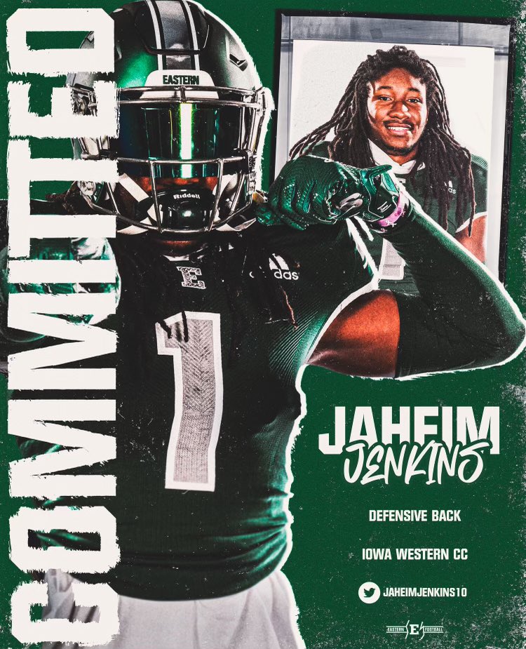 Committed #EMUEagles #ETOUGH #Stackem <a href="/CoachStrohmeier/">Scott Strohmeier</a> <a href="/CoachEricFinney/">Eric Finney</a> <a href="/CoachPrince7/">Munir Prince</a> <a href="/Coach_Creighton/">Chris Creighton</a> 💚🖤
