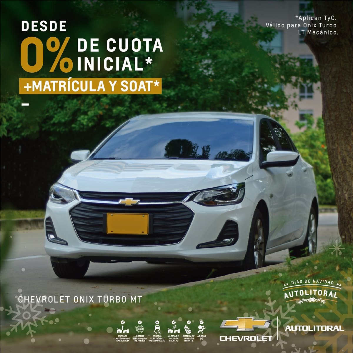 Autolitoral's tweet photo. Descubre la magia de la Navidad 🎄 y encuentra nuevos caminos a bordo de tu Chevrolet Onix Turbo.

Cotiza en Autolitoral!
Wsp 📲 3114186253 https://t.co/JCCeduJysq