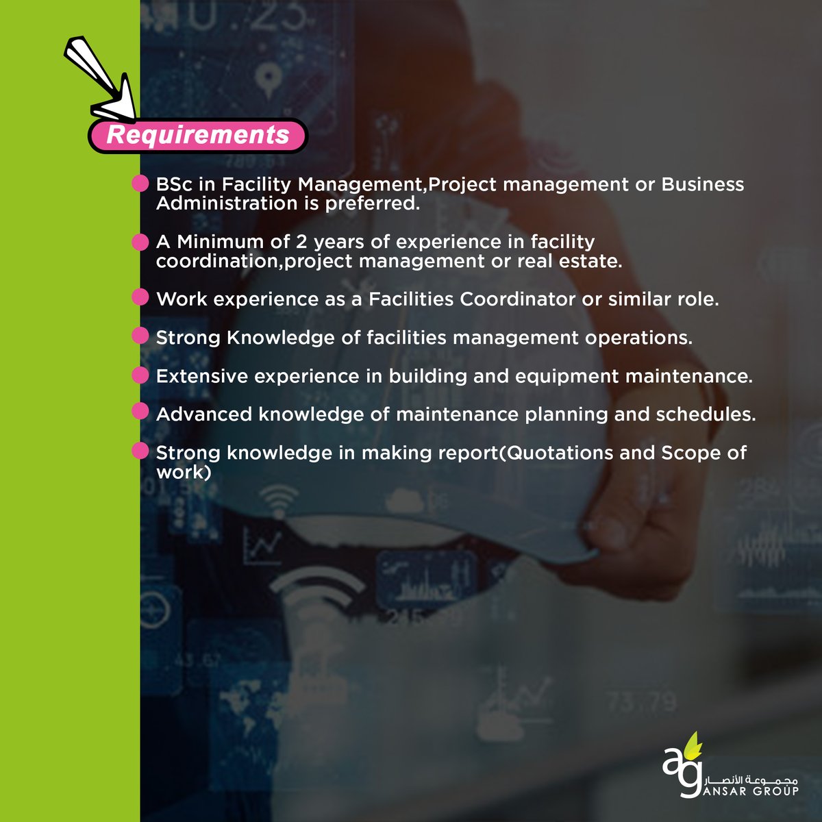 ansargalleryqa's tweet photo. We Are Hiring!
MAINTENANCE COORDINATOR
WhatsApp: 00974 7479 4993
Email:
recruitment@ansar-group.com
apply@ansar-group.com
#Qatar #job #qatarhiring #qatarjobsmarket #dohajobs #dohaqatar #doha #jobalert #jobannouncement #jobhunt2022 #jobfinders #recruitment #hiring #jobhunt https://t.co/IYSPFcEktQ