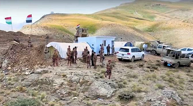 PeyamakurdKrd's tweet photo. #Kurdistan | Li sînorên ‘#Îran û #Tirkiyê’ 200 xalên leşkerî têne danîn
👉 https://t.co/fJDLKZSkNp
#Erbil #Bexda #crypto #nasdaq #İran #Türkiye #Sınır #Parastin #TwitterKurds https://t.co/w4zZR7h5uc