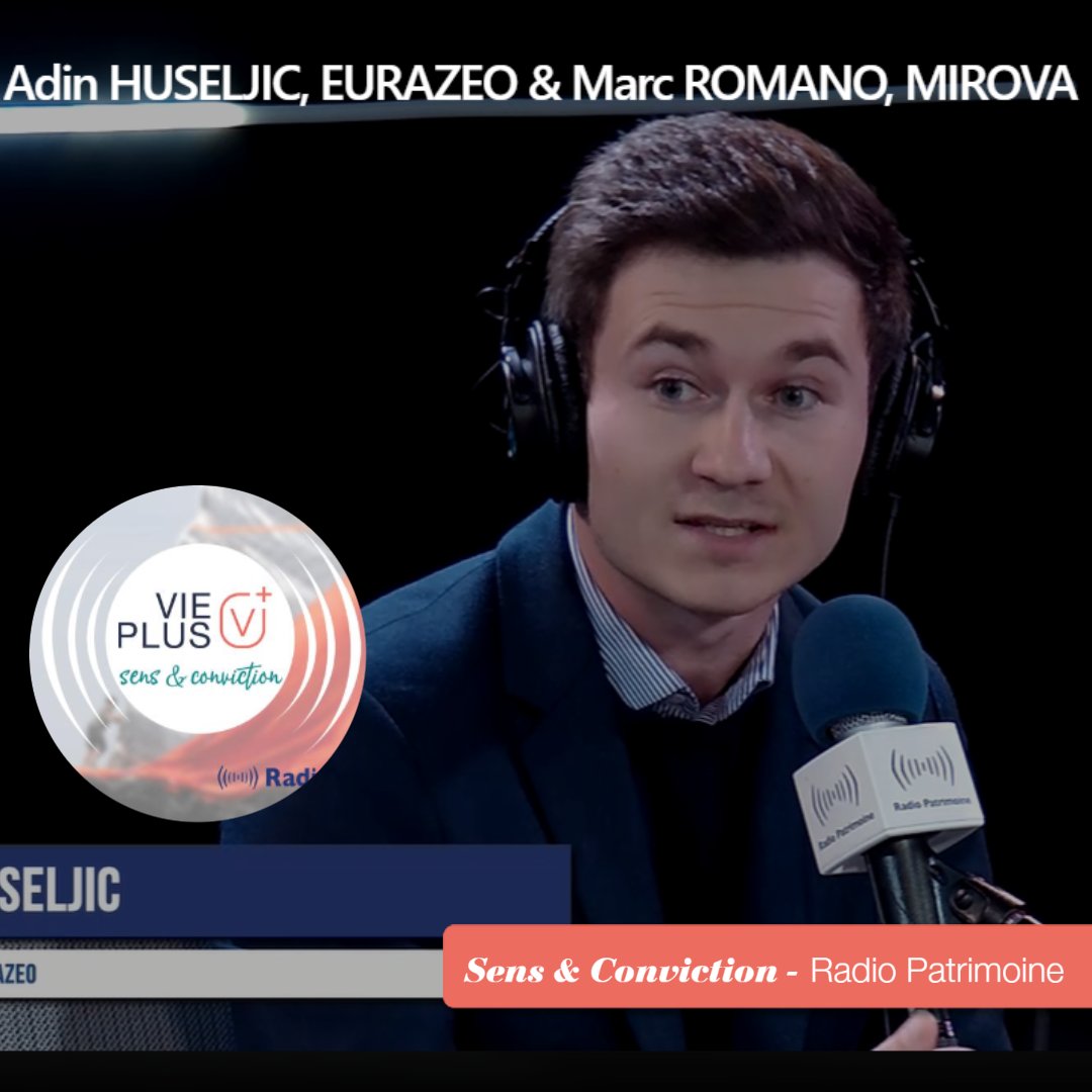 ViePlus_fr's tweet photo. [Vie Plus Sens et Conviction] Retrouvez Adin Huseljic, @eurazeo &amp; Marc Romano, @Mirova_RI sur @RadioPatrimoine  🎙 🎬
#Placements #épargne #FCPR #PrivateEquity #Noncoté
Débat animé par Bérénice Deville Fleuriot
https://t.co/NbsR8aMEc9 https://t.co/doZ2UxFNVM