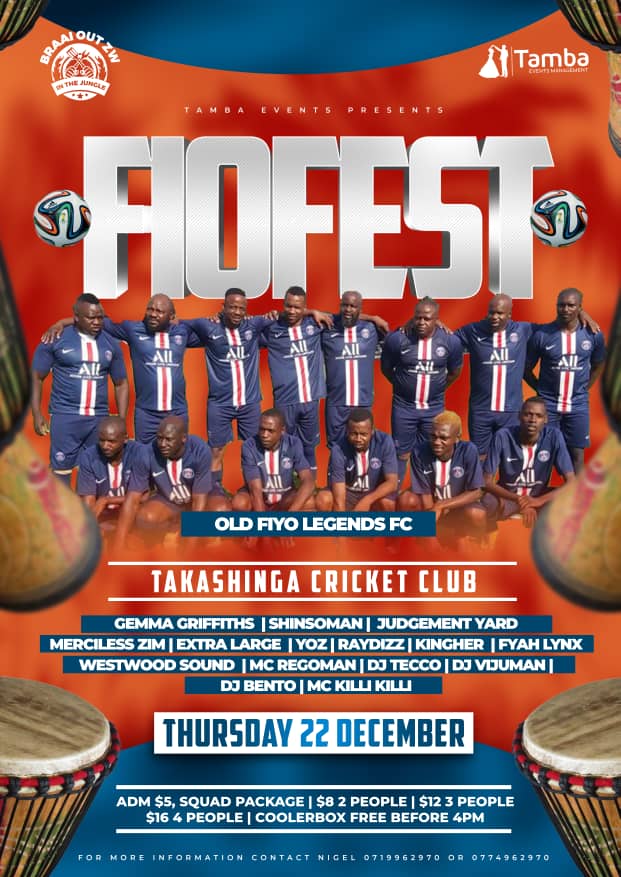 metsbarmby's tweet photo. Old Fiyo ahoyiiiiii.Are u ready to support your team? Old Highfield Legends FC activated. @FIO fest soccer tournament #visitFio #FIOFEST.Our Coach will be Ali Sadiki.Guest players will include Shutto,Kevie Mushangazhike&Shingie Kawondera.@jmobla @amaradzike @gmatarutse @hugh_met https://t.co/TPvm8UQARy
