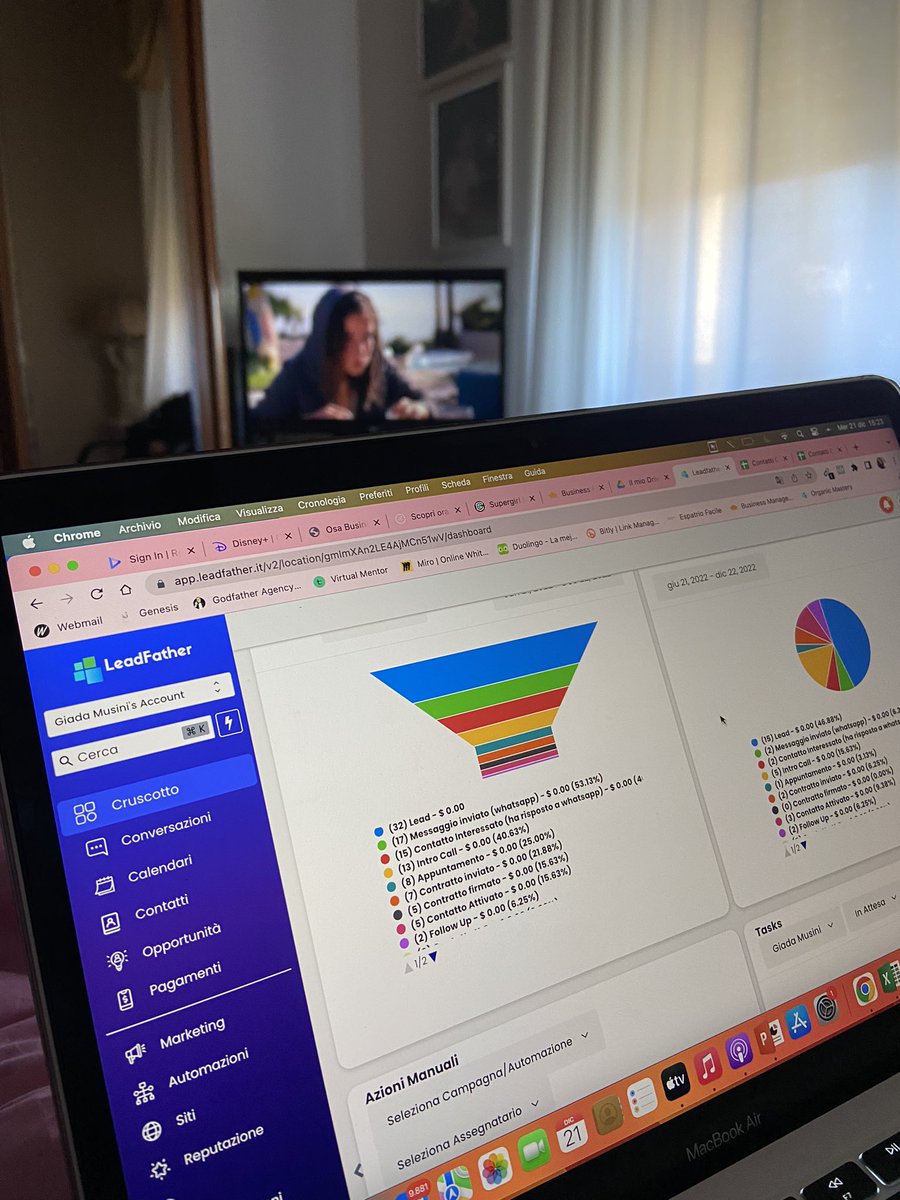 Oggi va così:
💻SmartWorking
🛏️ Letto
😷Covid
🤩Rewatch #warriornun 

#SaveWarriorNun #SMM