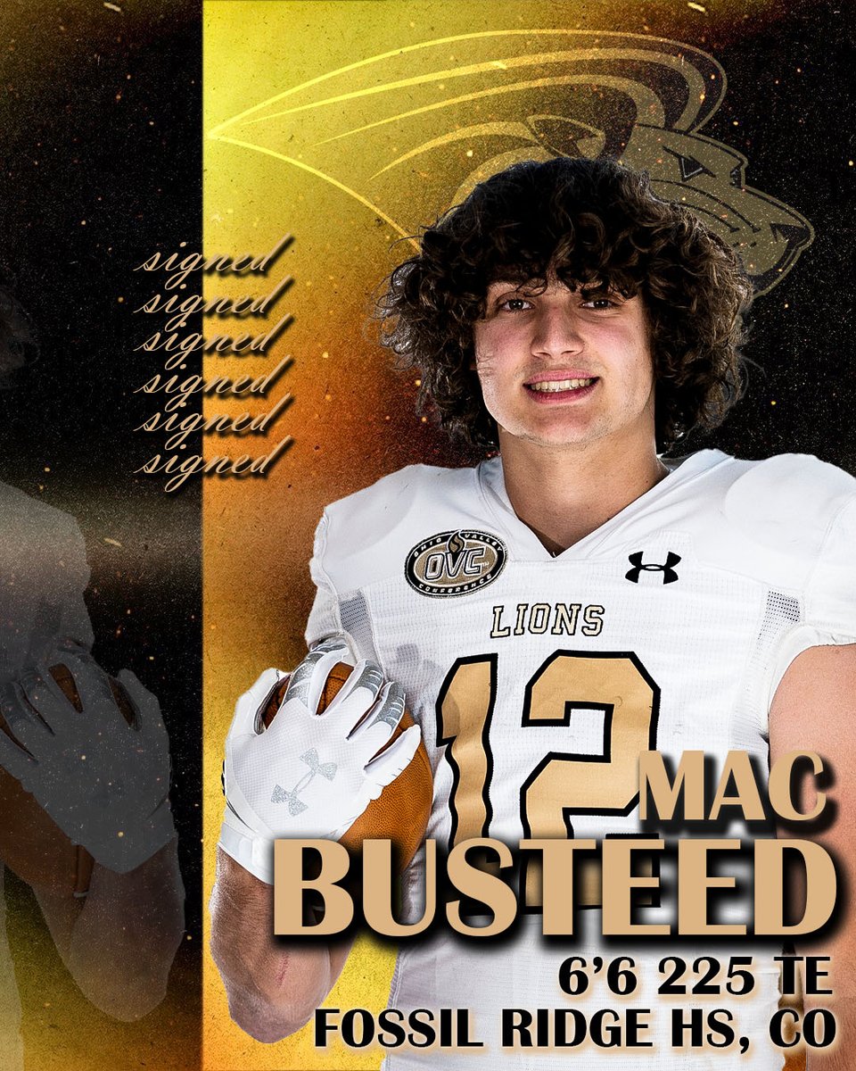 Big TE Mac Busteed is Officially a Lion!! LU Fans let's <a href="/BusteedMac/">Mac Busteed</a> show some love!! #THEWOOD23 #CTC #UPROAR