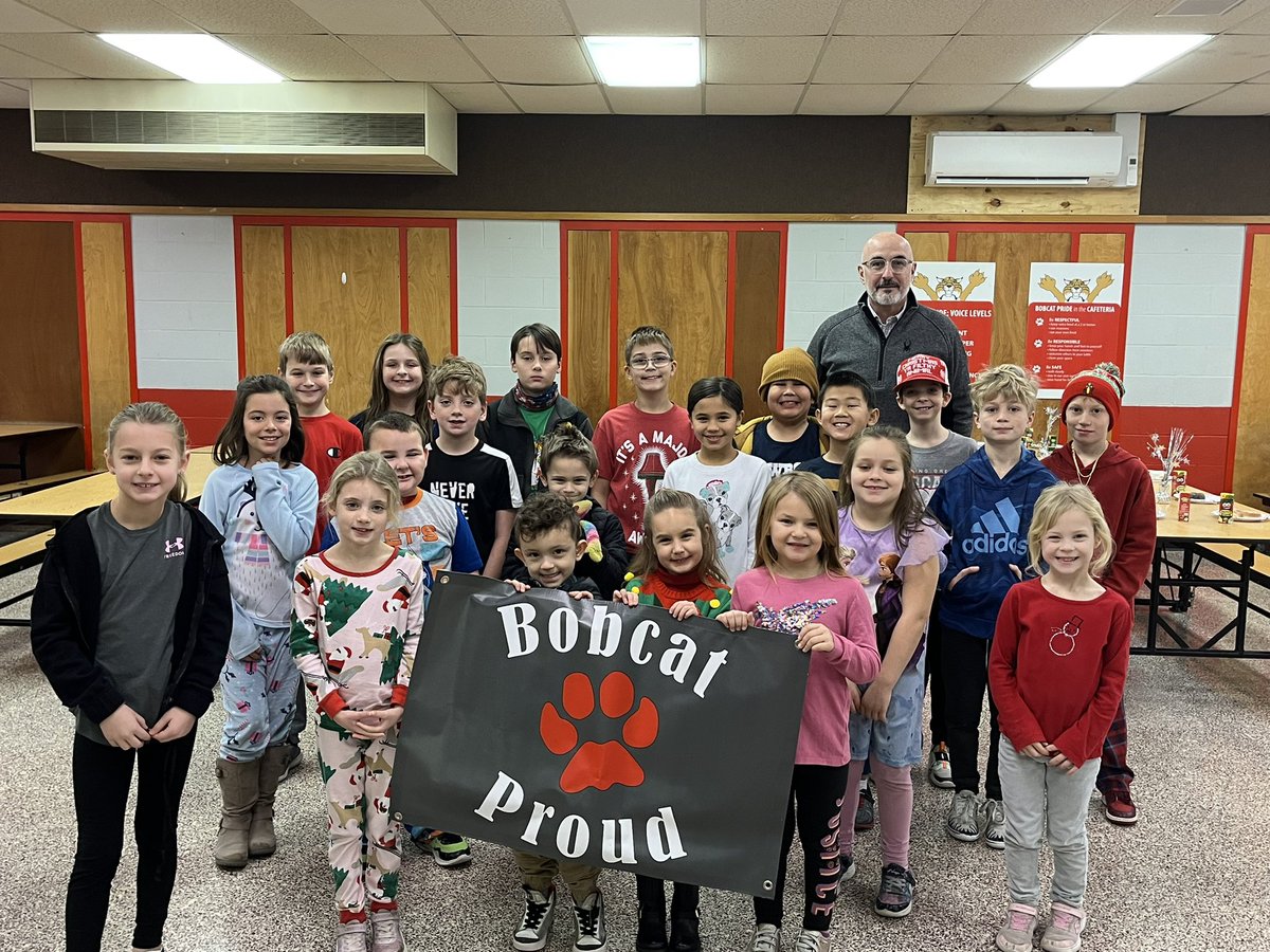 Congratulations to our December Bobcat Pride winners at Conneaut! 🐾 Thanks Mr. Scruci for being our guest! <a href="/BGSchools/">BG Schools</a> @francis_scruci