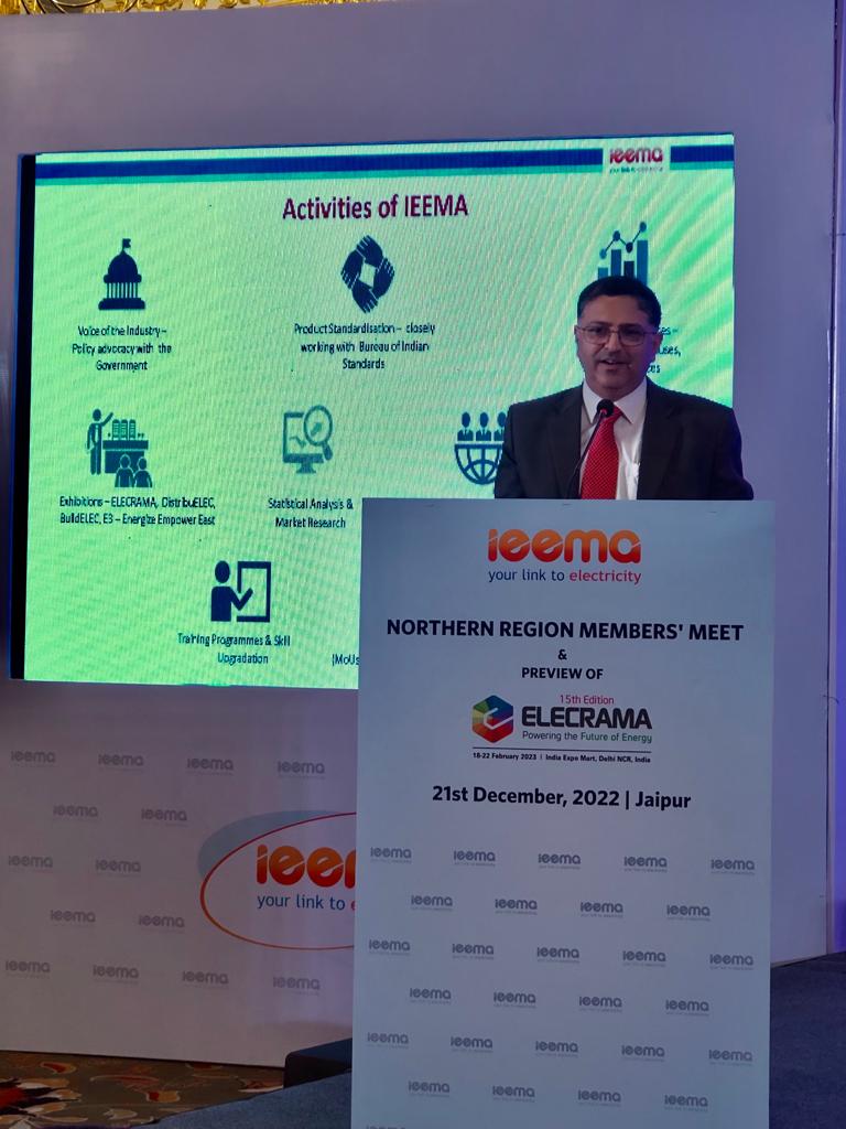 As the world searches for “new, trustworthy factory of the world”, it is for us as a nation and as industry to seize this opportunity to lead world economically and technologically: Mr Rohit Pathak, President, IEEMA @RRohitpathak76 @HamzaArsiwala @Sunilsinghvi25 @JKAgarwalGenus