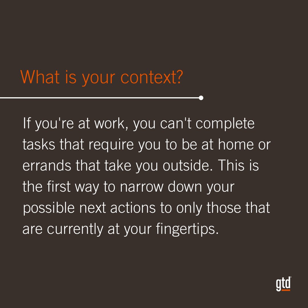 gtdfocus's tweet image. 4 ways to improve your decision making when choosing what next actions to pursue. #gettingthingsdone #decisionmaking #nextactions