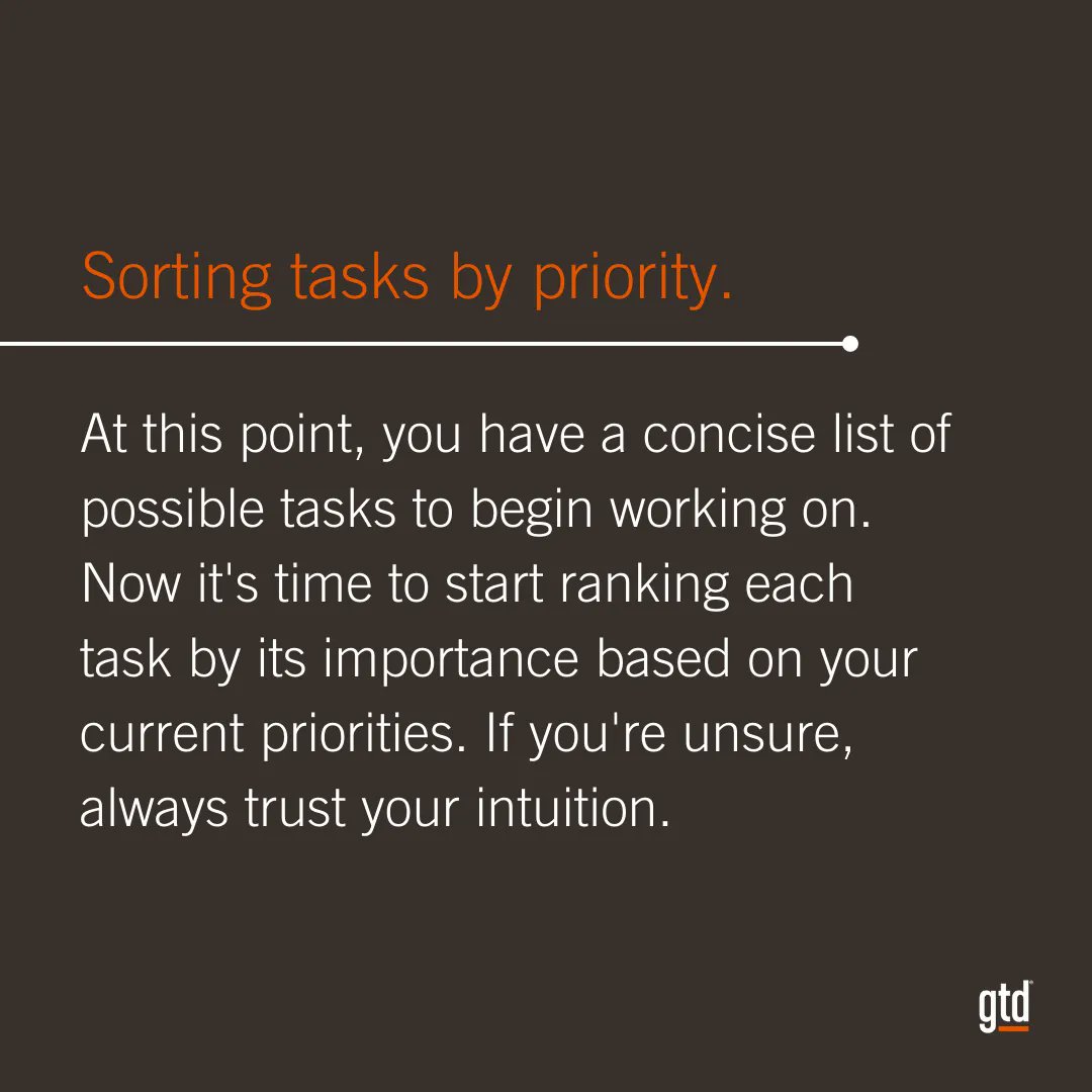 gtdfocus's tweet image. 4 ways to improve your decision making when choosing what next actions to pursue. #gettingthingsdone #decisionmaking #nextactions