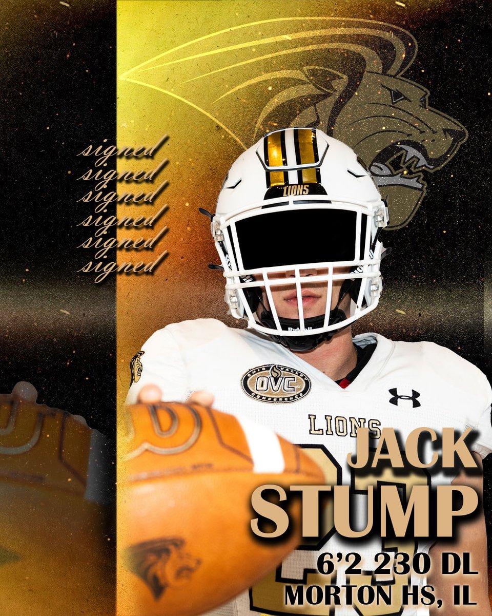 LindenwoodFB's tweet photo. The man @jackstump89 is coming home! Welcome to the family DL Jack Stump. Let Roll! #THEWOOD23 #CTC #UPROAR https://t.co/f8YkF82MIh